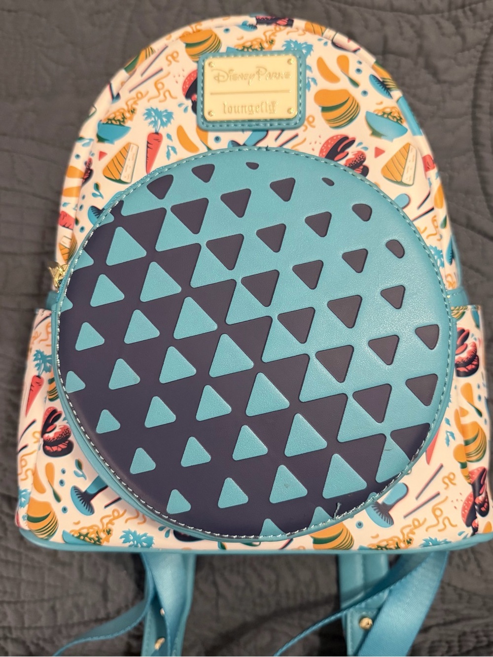 Loungefly Disney Food & Wine Festival 2023 Mini Backpack.